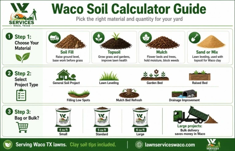 Infographics and Guide on How to Use the Waco Soil Calculator